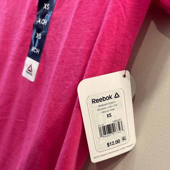 Reebok Vibrant Pink Tee - Picture 3 of 3